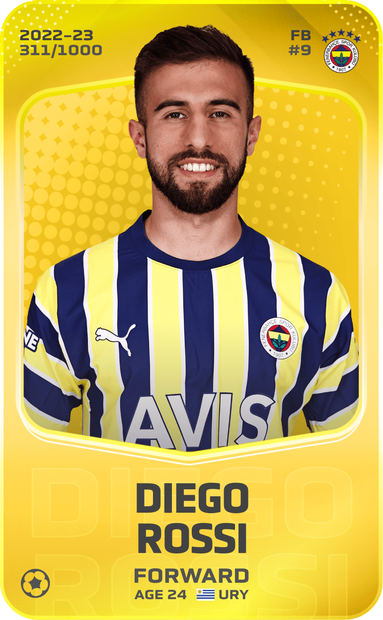 Diego Rossi 2022-23 • Limited 311/1000