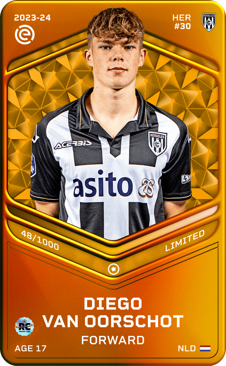 Diego van Oorschot 2023-24 • Limited 48/1000