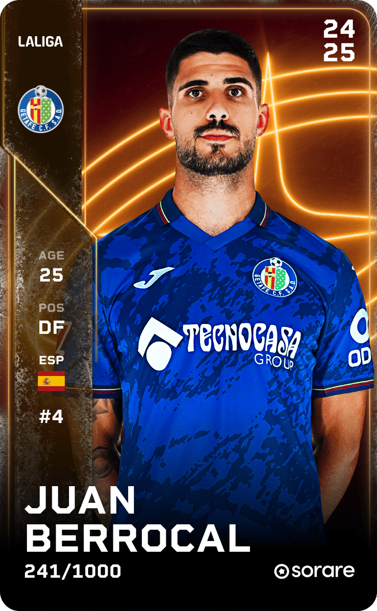 Juan Berrocal 2024-25 • Limited 241/1000