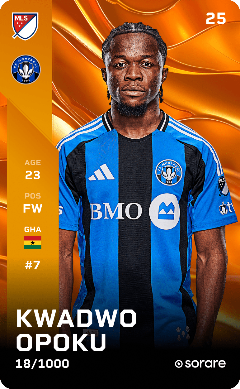 Kwadwo Opoku 2025-26 • Limited 18/1000