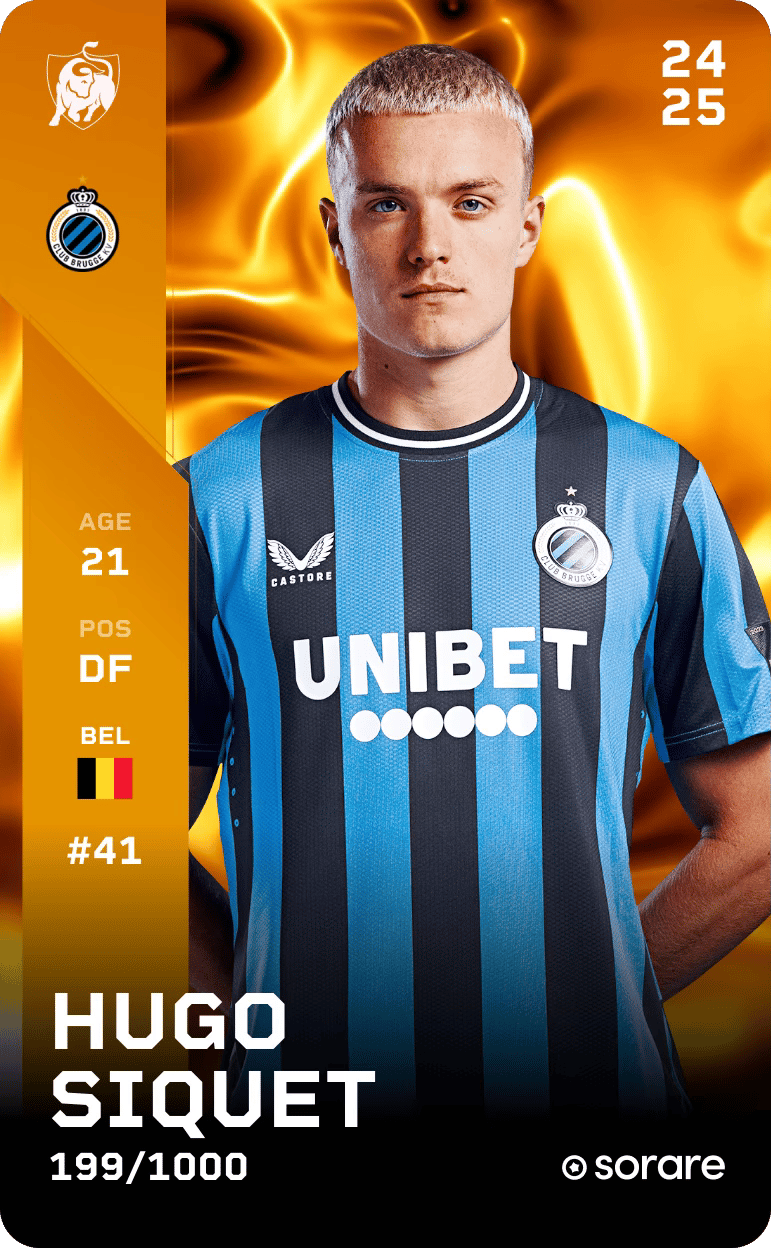 Hugo Siquet 2024-25 • Limited 199/1000