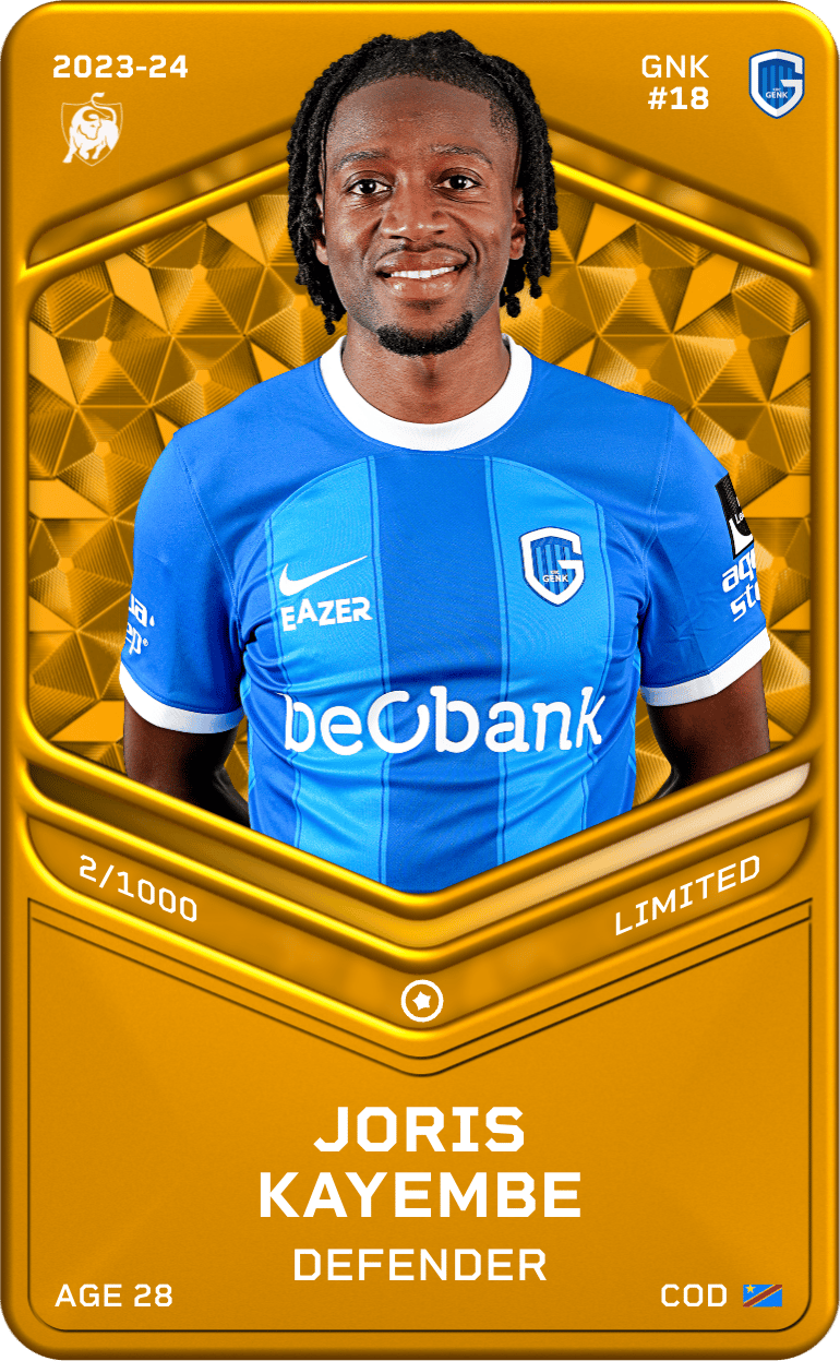 Joris Kayembe 2023-24 • Limited 2/1000