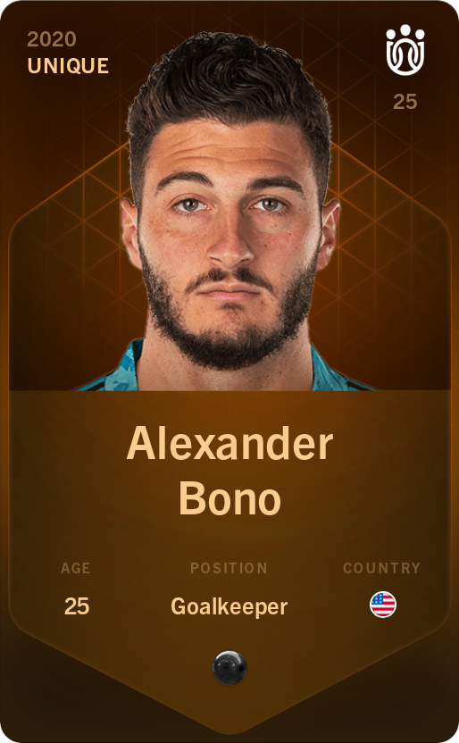 Sorare - Sorare Official - Alexander Bono 2020-21 • Unique - NFT # 20228575144140606260490093512056245592076189158996503758461522325936077983437
