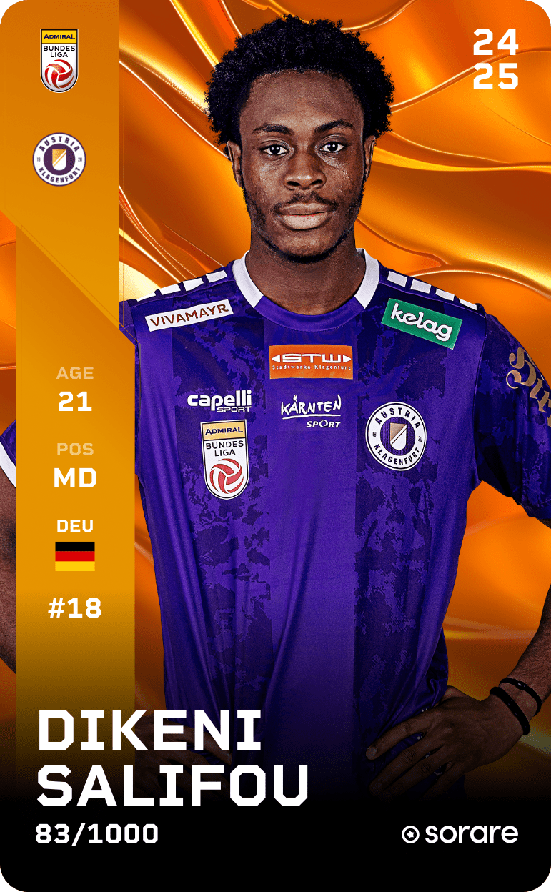 Dikeni Salifou 2024-25 • Limited 83/1000
