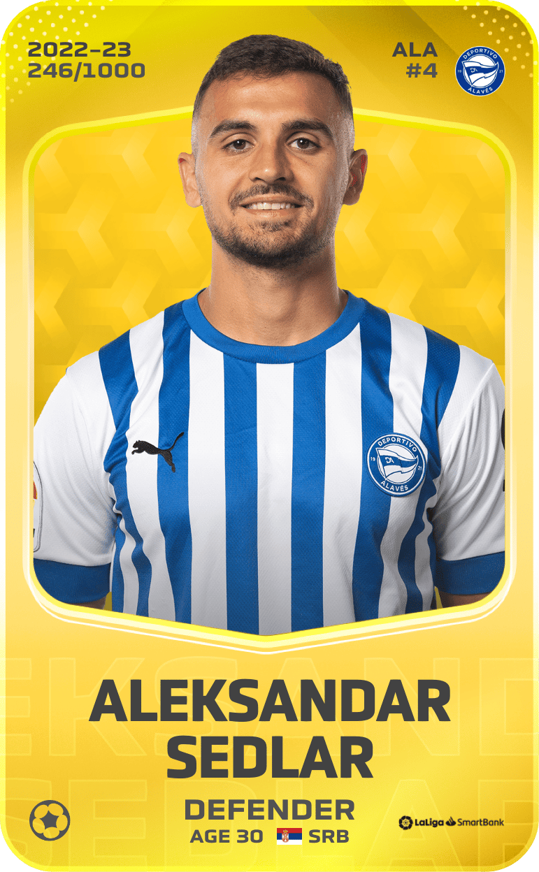 Aleksandar Sedlar 2022-23 • Limited 246/1000