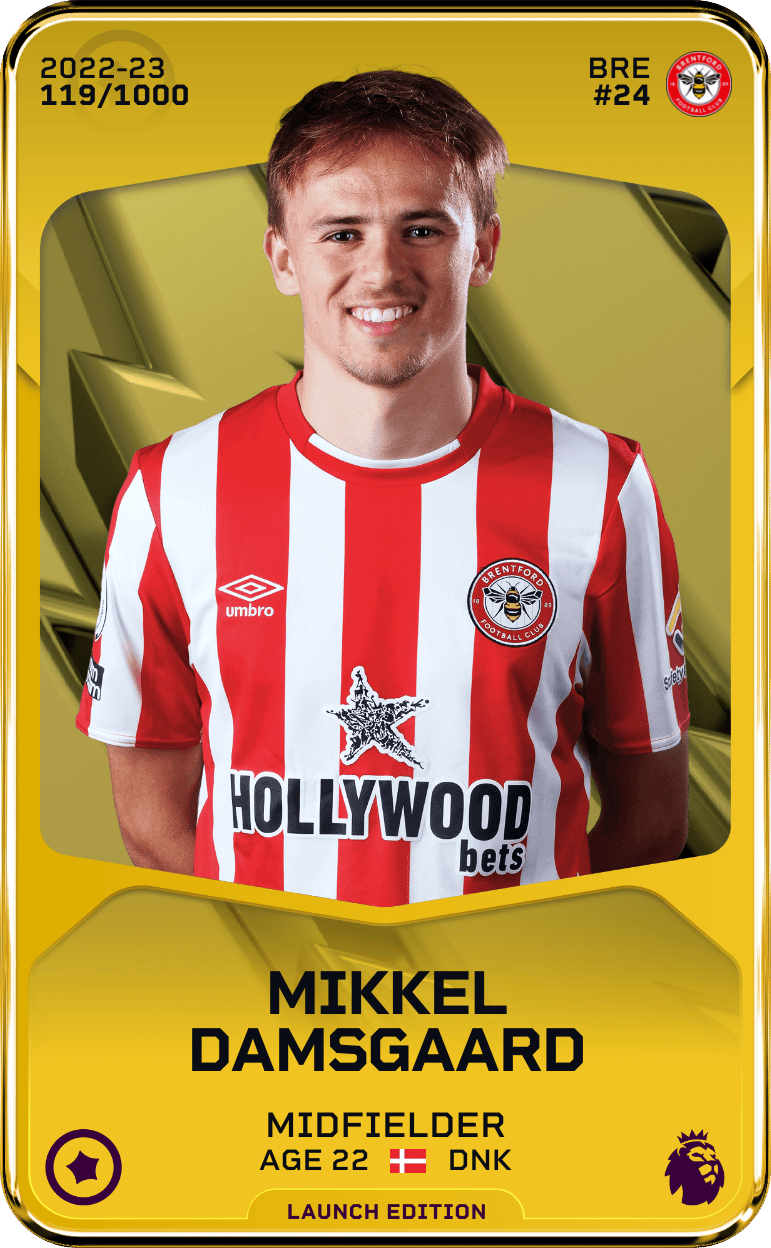 Mikkel Damsgaard 2022-23 • Limited 119/1000