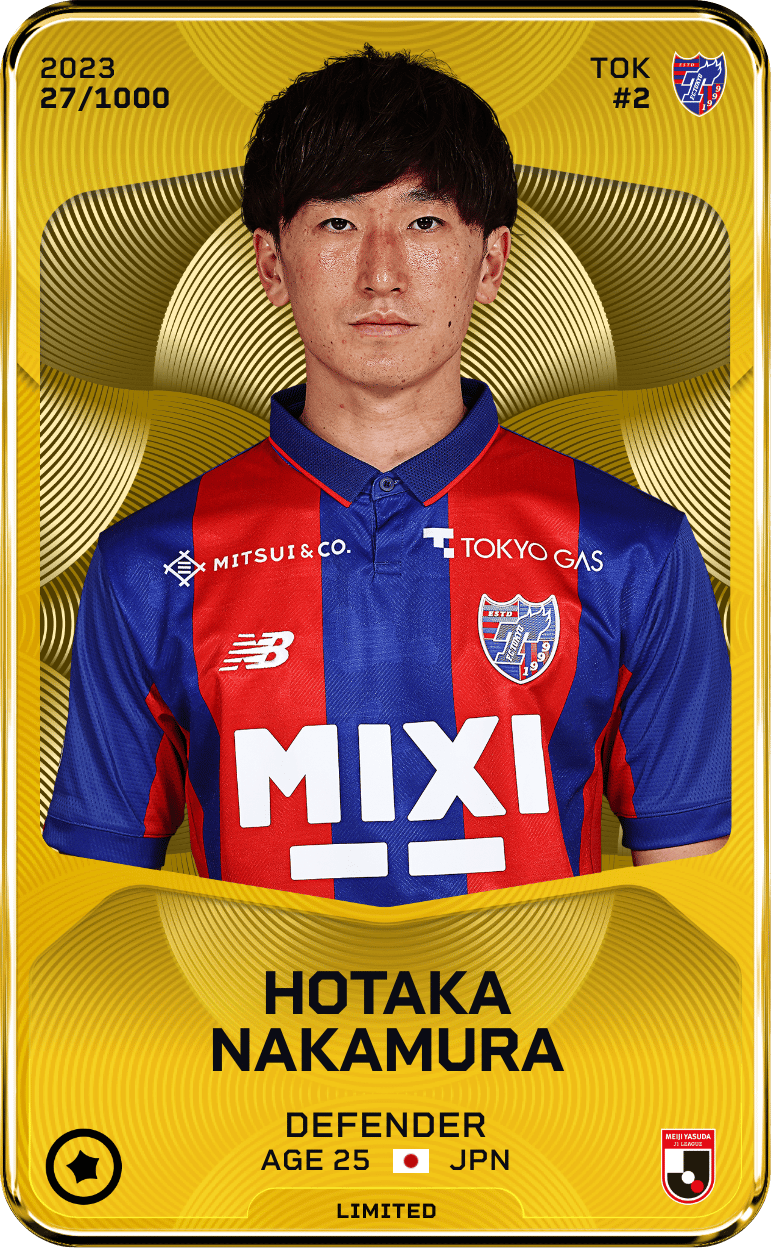 Hotaka Nakamura 2023-24 • Limited 27/1000