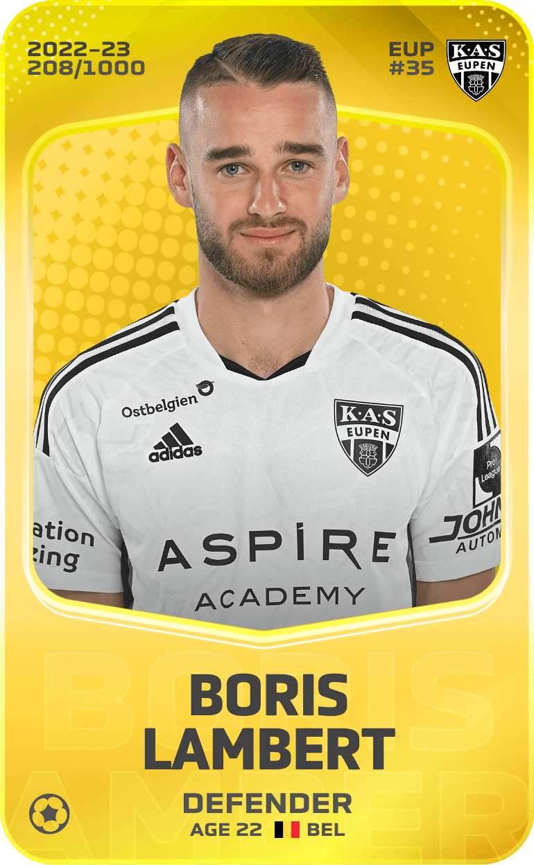 Boris Lambert 2022-23 • Limited 208/1000