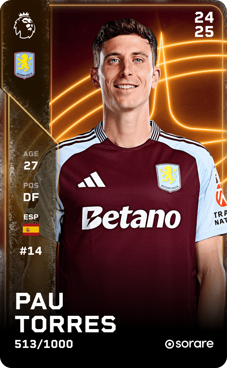 Pau Torres 2024-25 • Limited 513/1000