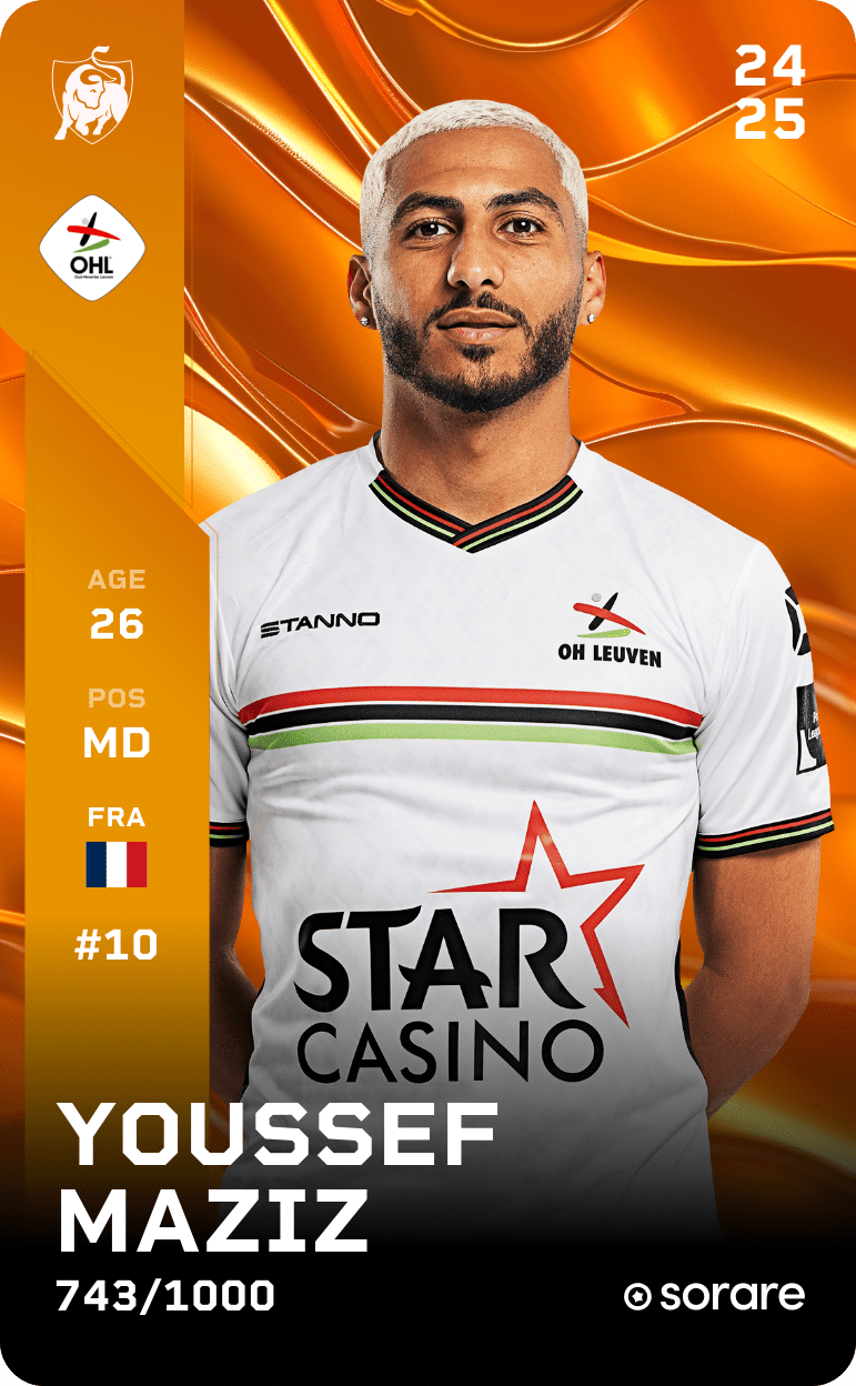 Youssef Maziz 2024-25 • Limited 743/1000