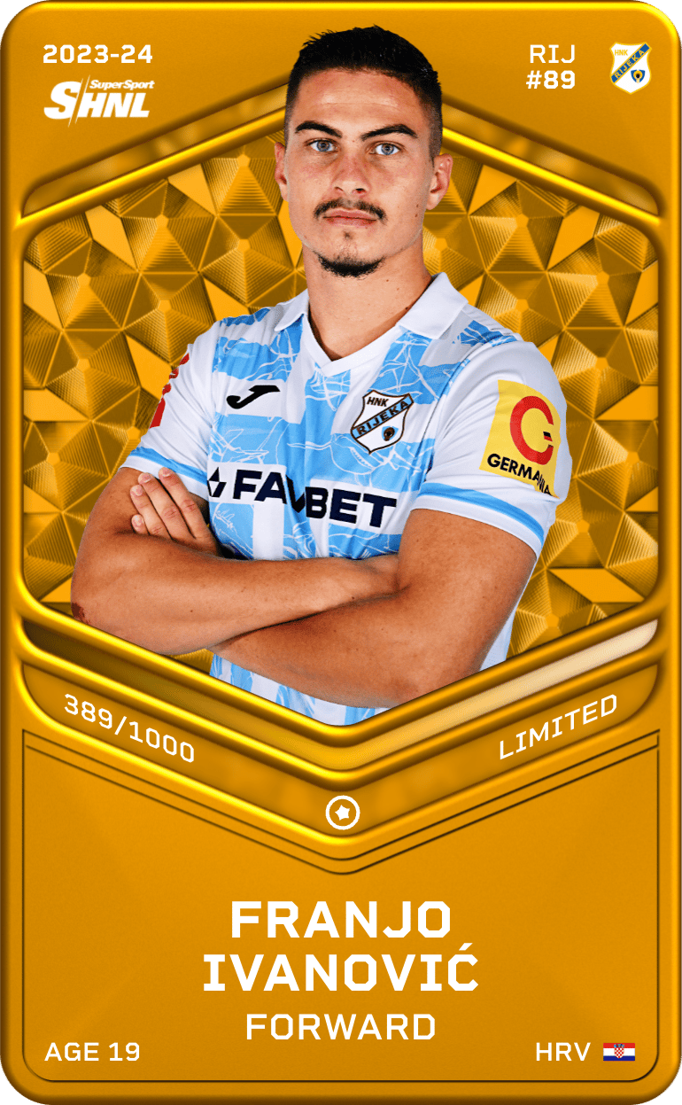 Franjo Ivanović 2023-24 • Limited 389/1000