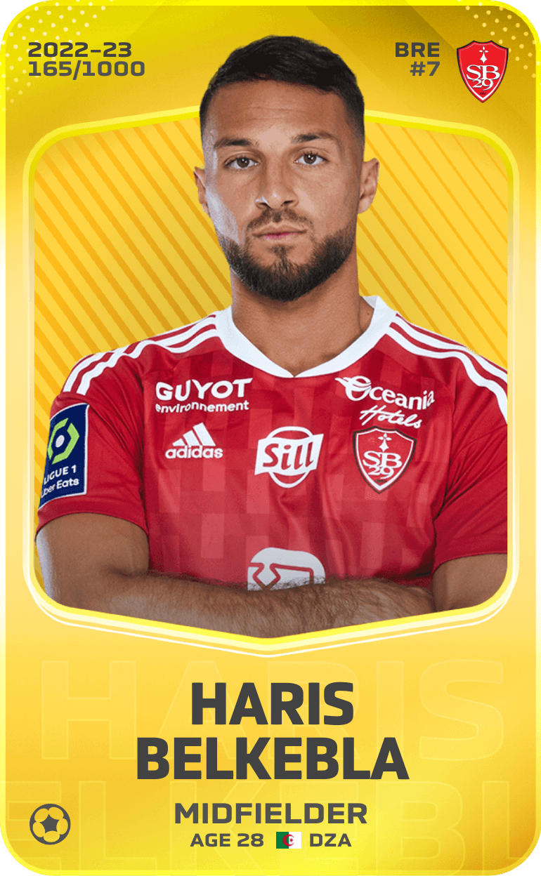 Haris Belkebla 2022-23 • Limited 165/1000