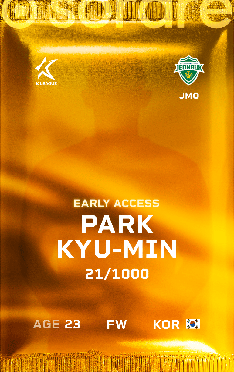 Park Kyu-Min 2025-26 • Limited 21/1000
