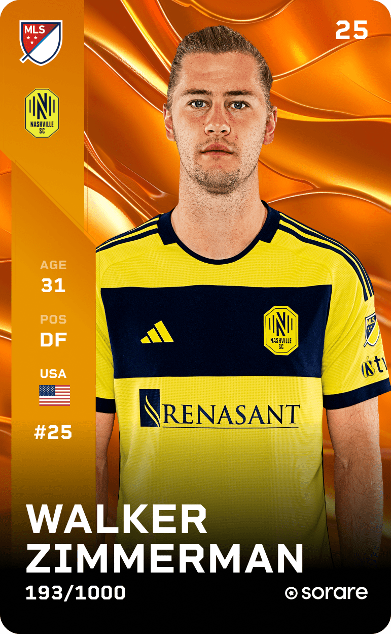 Walker Zimmerman 2025-26 • Limited 193/1000