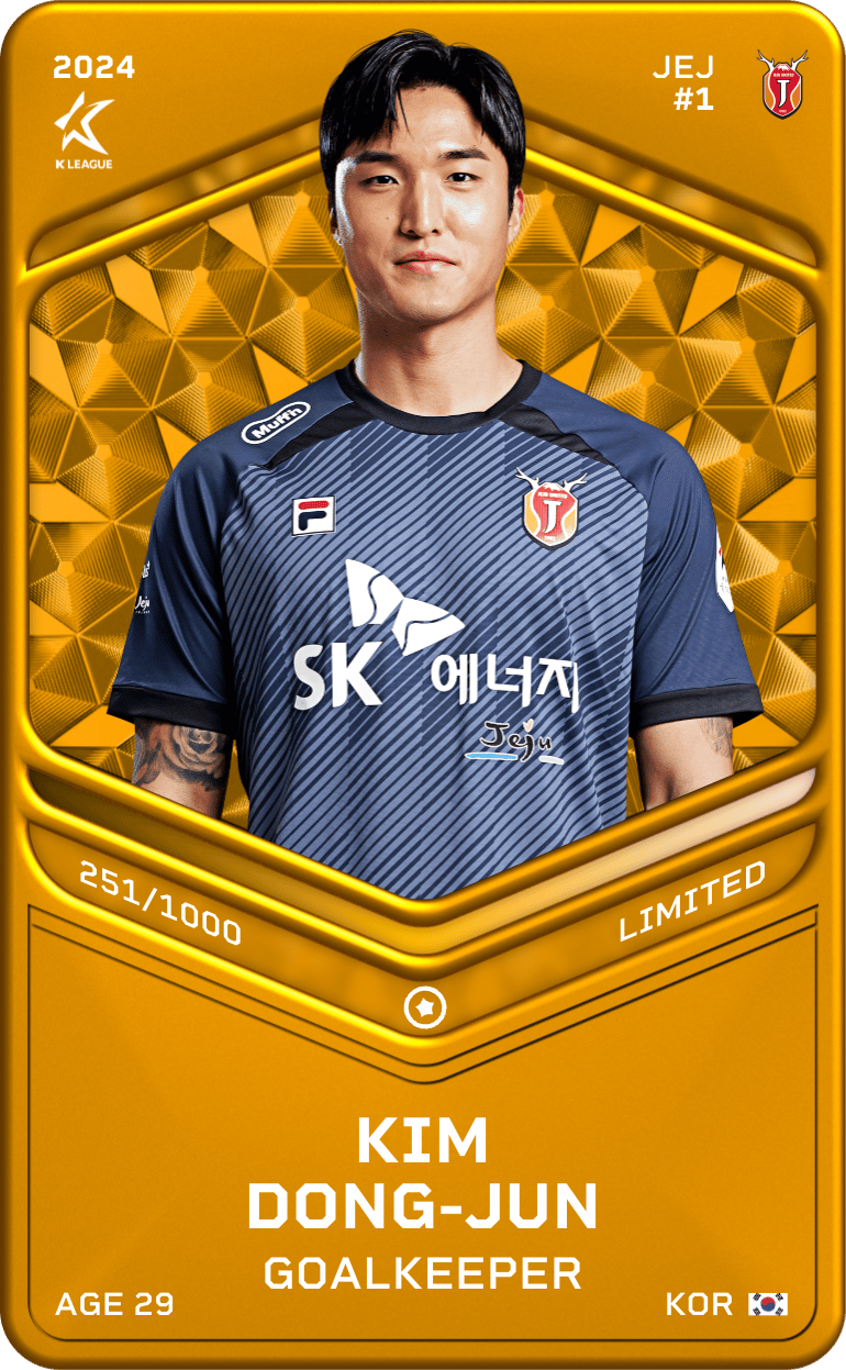 Kim Dong-Jun 2024-25 • Limited 251/1000