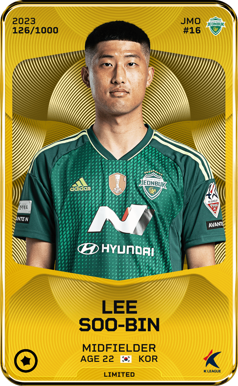 Lee Soo-Bin 2023-24 • Limited 126/1000
