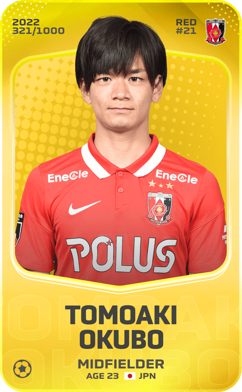 Tomoaki Okubo 2022-23 • Limited 321/1000