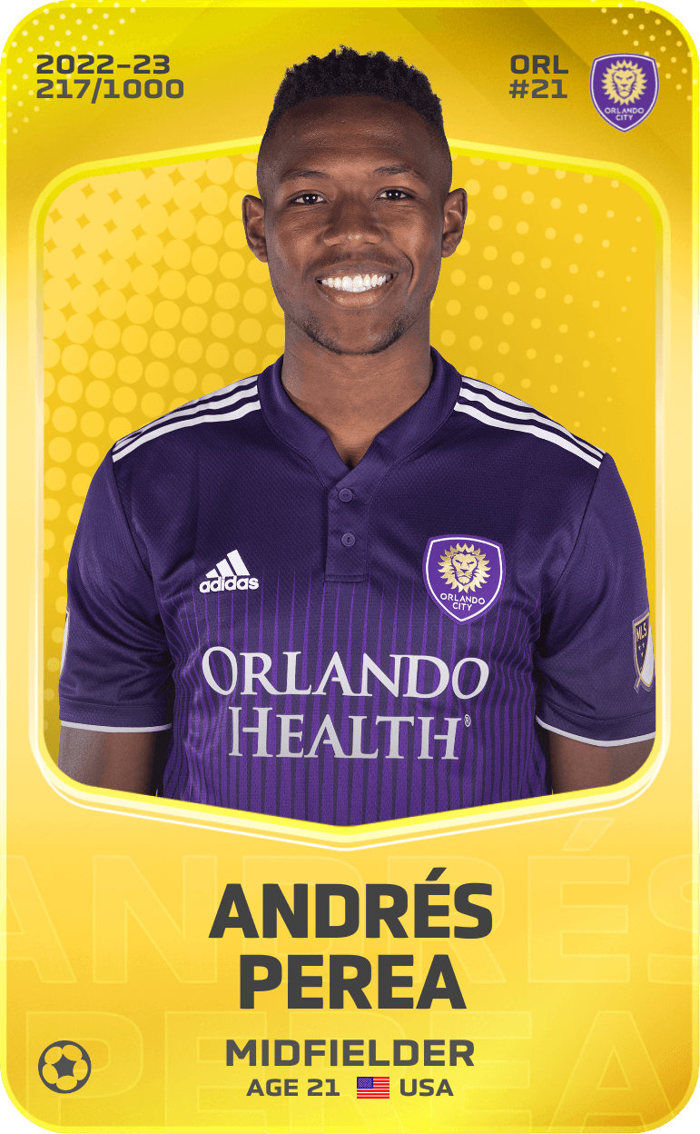 Andrés Perea 2022-23 • Limited 217/1000