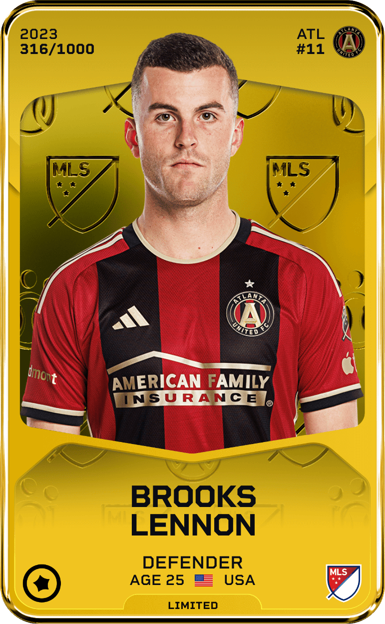 Brooks Lennon 2023-24 • Limited 316/1000