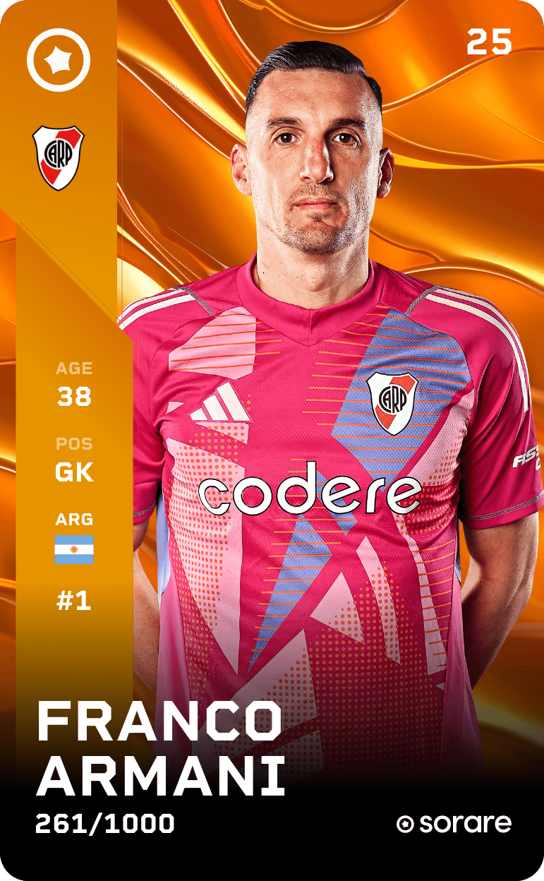 Franco Armani 2025-26 • Limited 261/1000