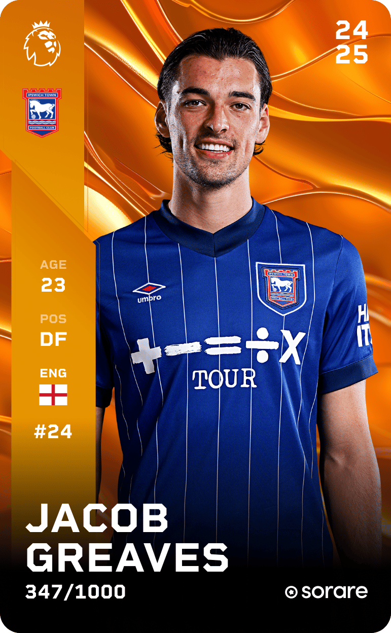 Jacob Greaves 2024-25 • Limited 347/1000