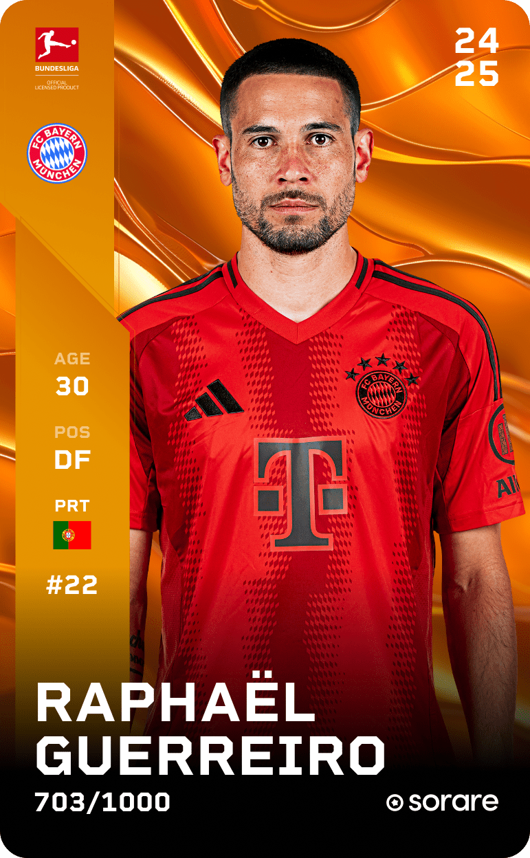 Raphaël Guerreiro 2024-25 • Limited 703/1000