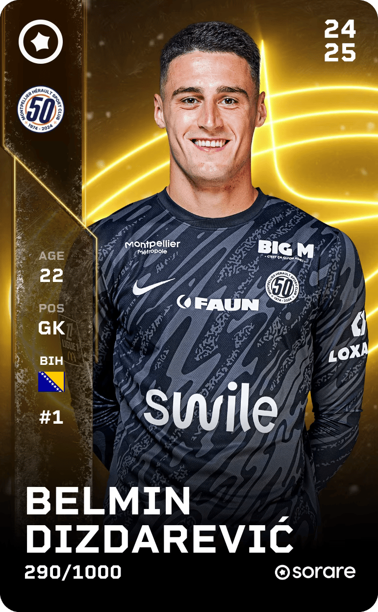 Belmin Dizdarević 2024-25 • Limited 290/1000