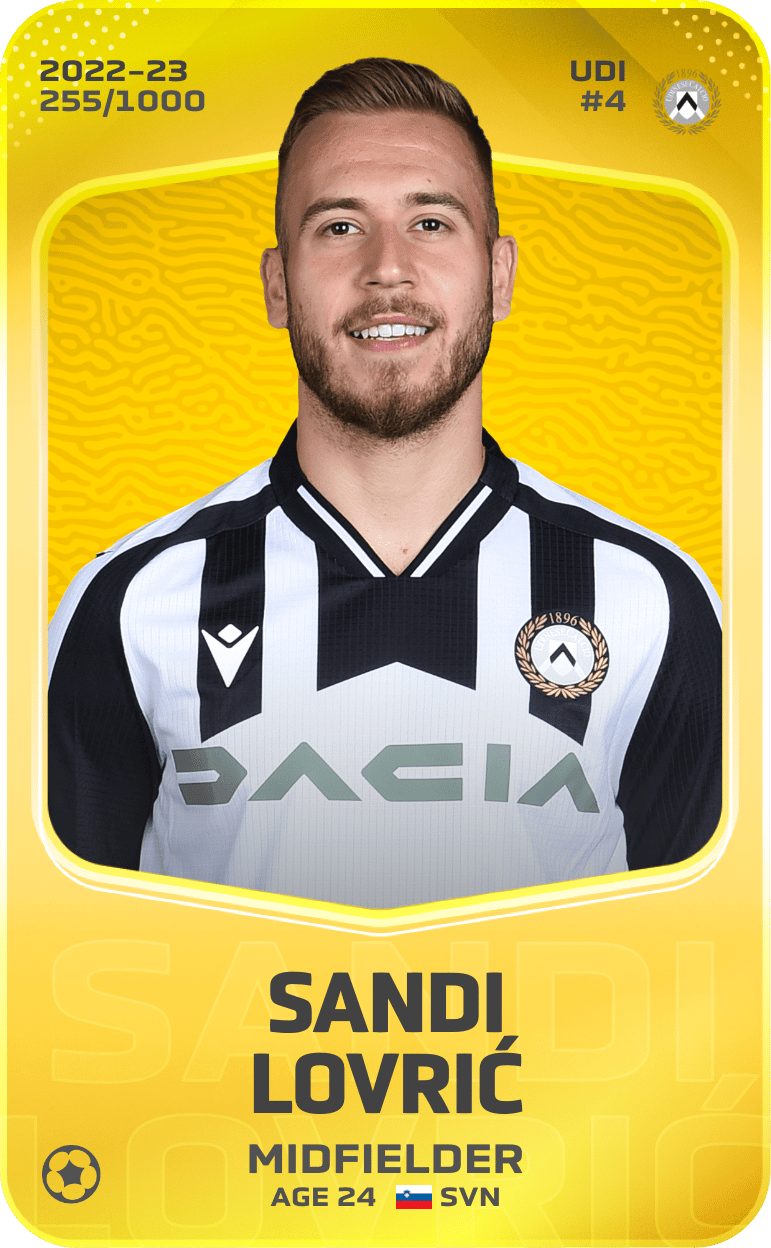 Sandi Lovrić 2022-23 • Limited 255/1000