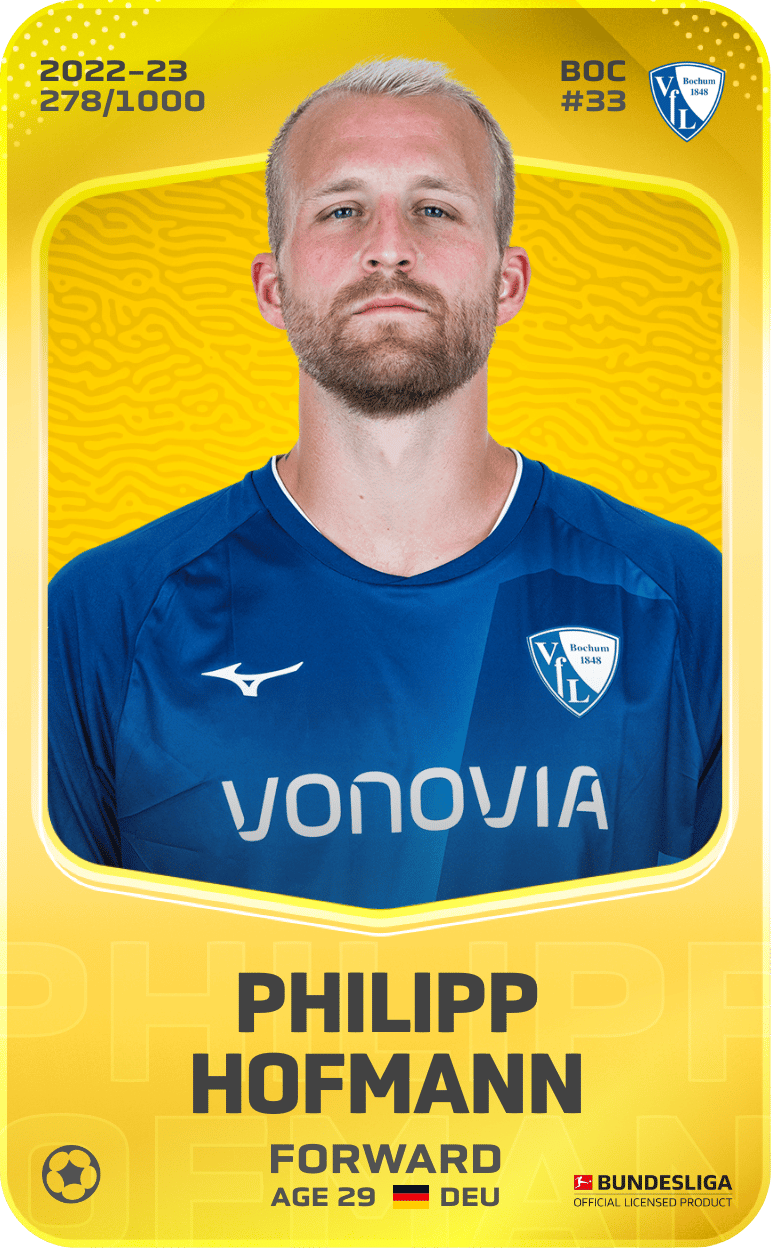 Philipp Hofmann 2022-23 • Limited 278/1000