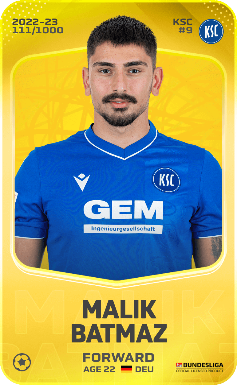 Malik Batmaz 2022-23 • Limited 111/1000