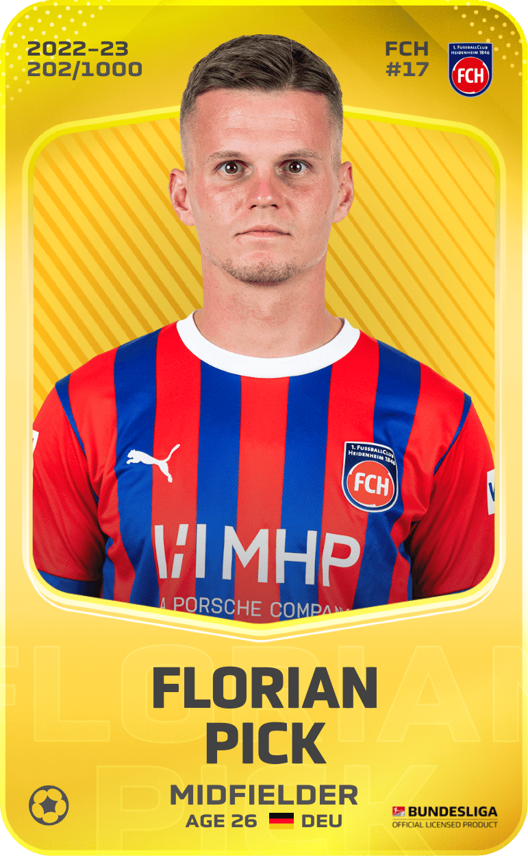 Florian Pick 2022-23 • Limited 202/1000