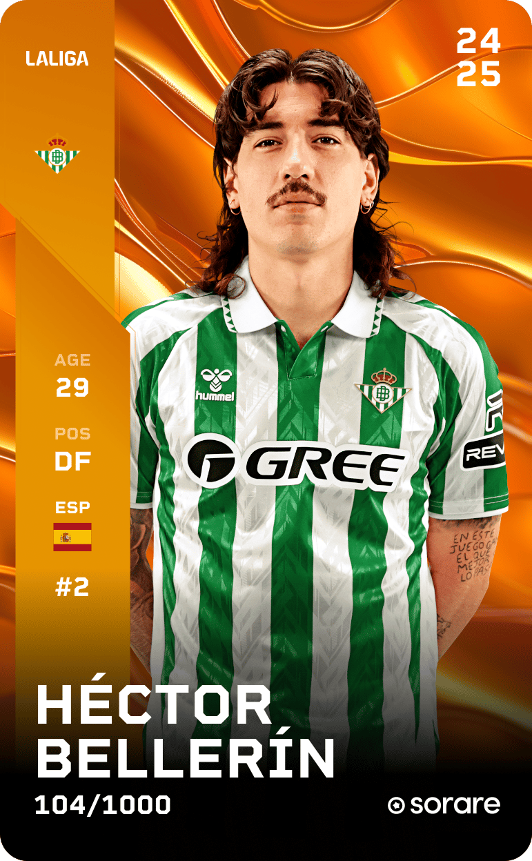 Bellerín 2024-25 • Limited 104/1000