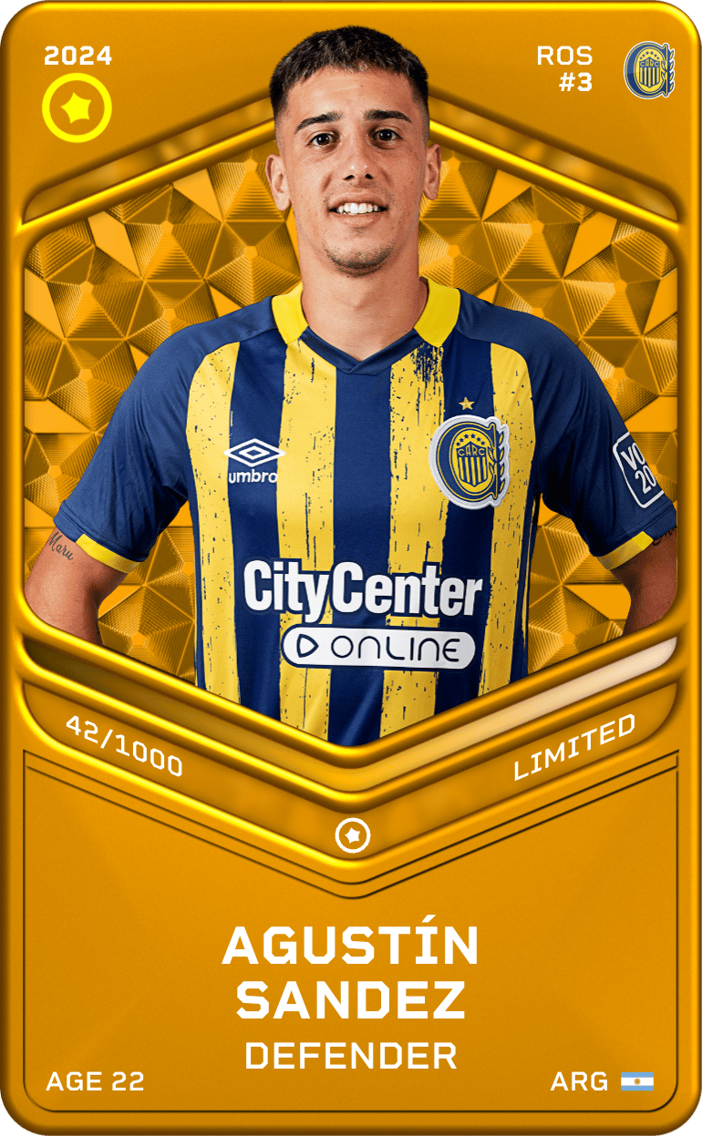 Agustín Sandez 2024-25 • Limited 42/1000