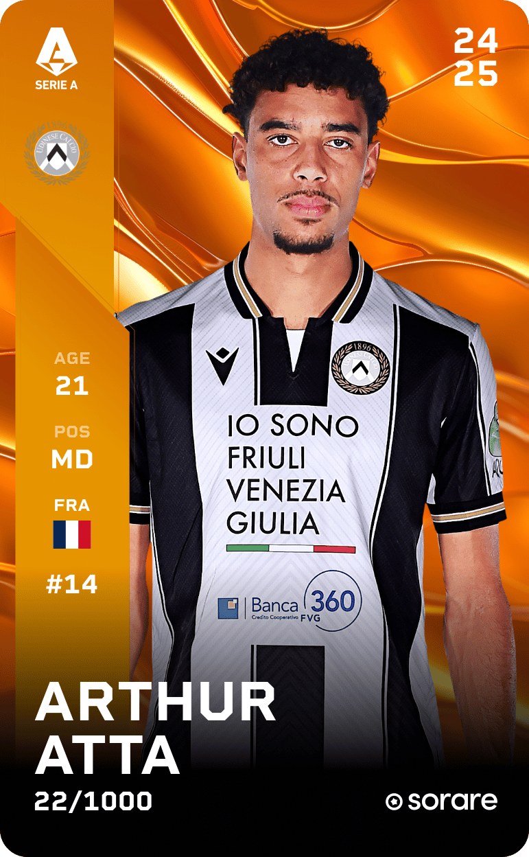 Arthur Atta 2024-25 • Limited 22/1000