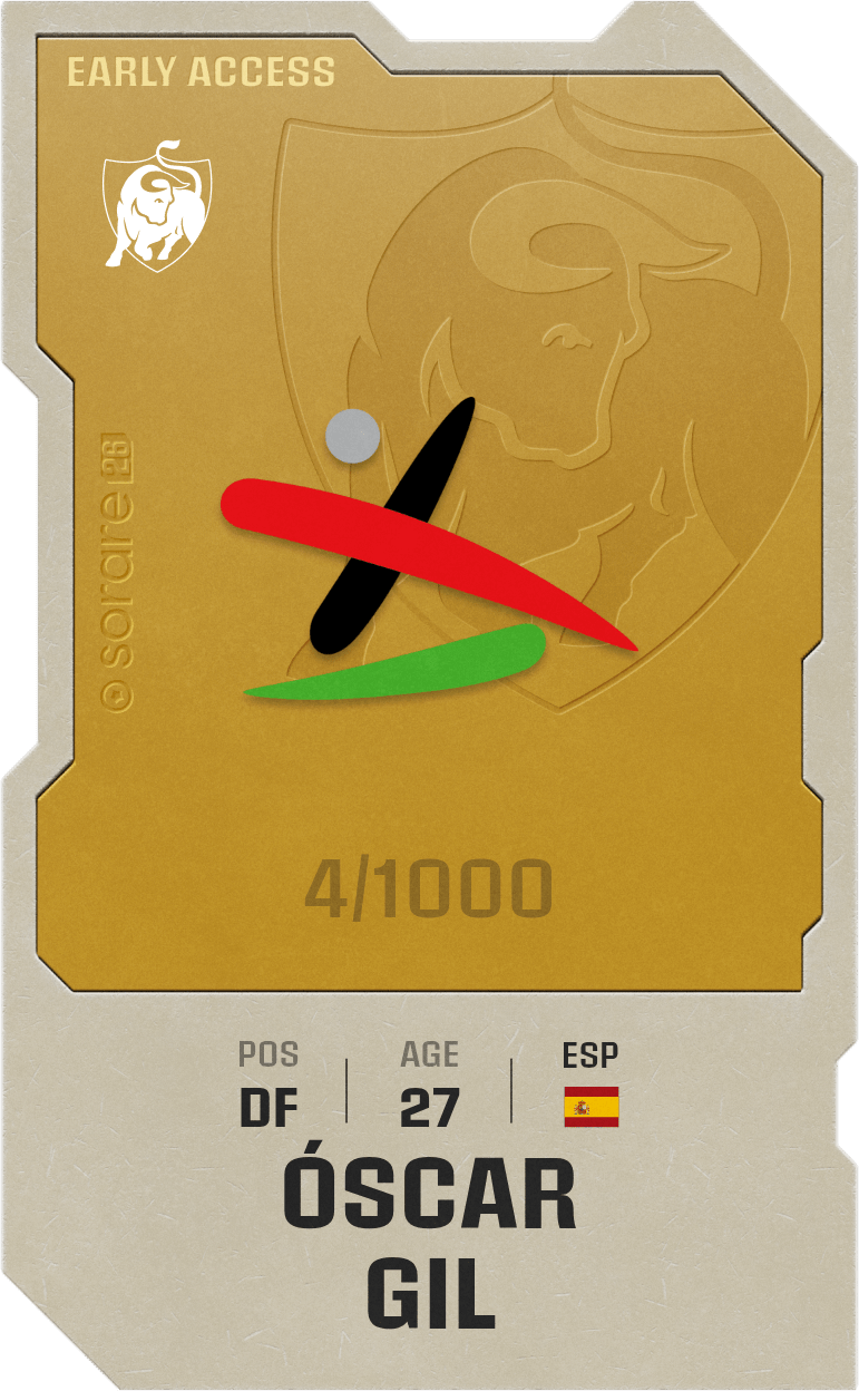 Óscar Gil 2025-26 • Limited 4/1000