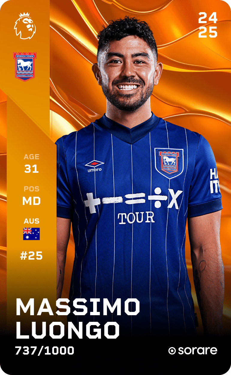 Massimo Luongo 2024-25 • Limited 737/1000