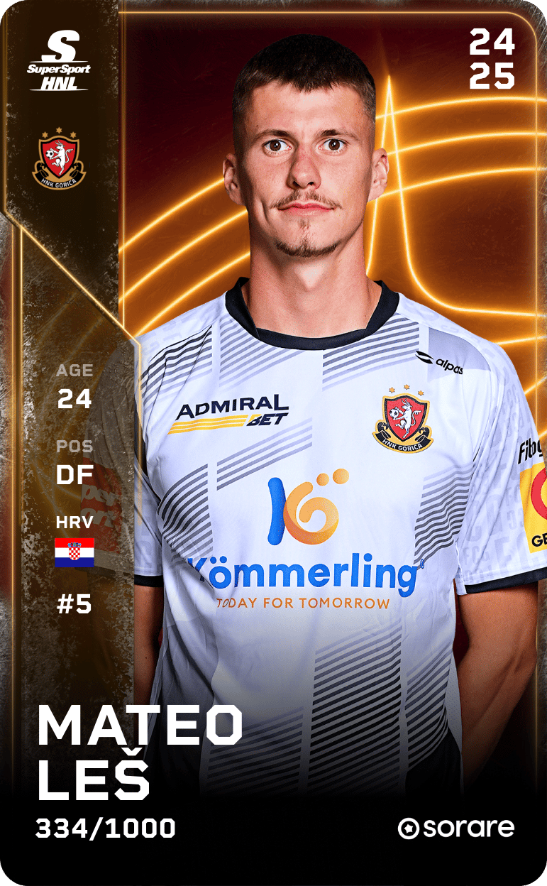 Mateo Leš 2024-25 • Limited 334/1000