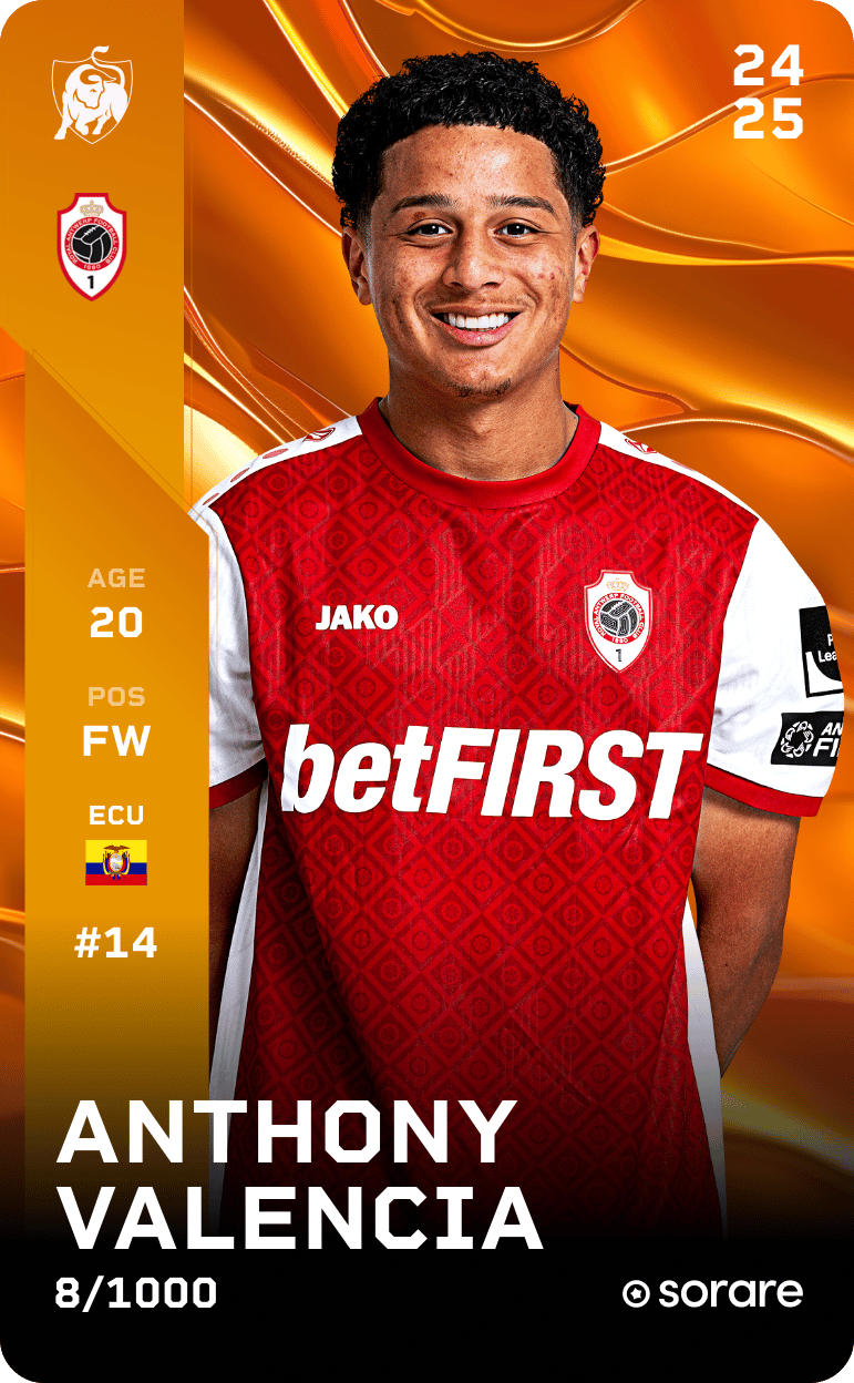 Anthony Valencia 2024-25 • Limited 8/1000