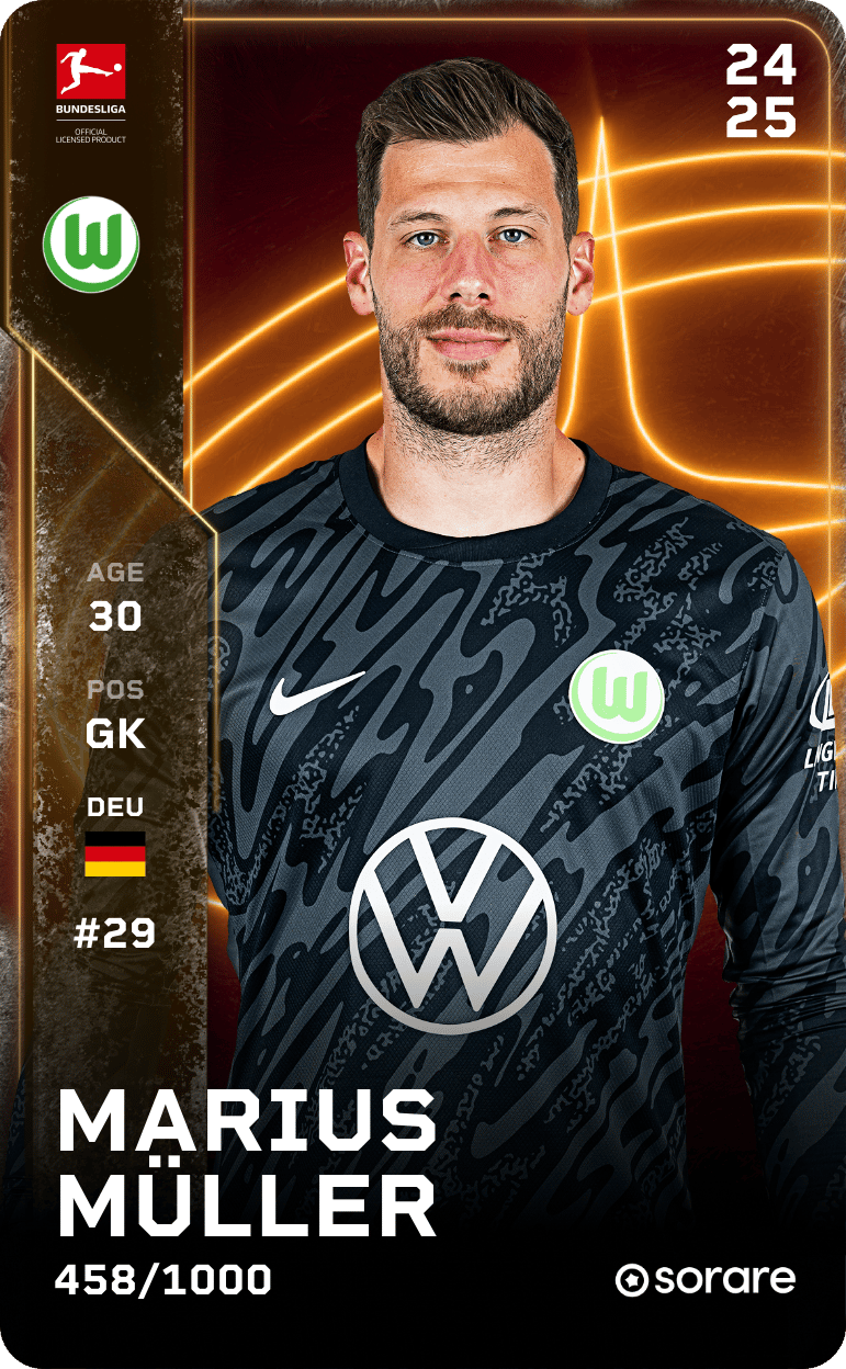 Marius Müller 2024-25 • Limited 458/1000