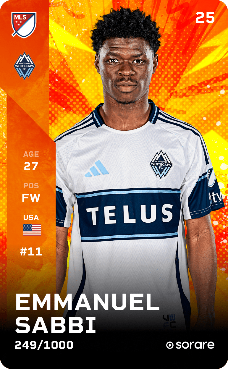 Emmanuel Sabbi 2025-26 • Limited 249/1000