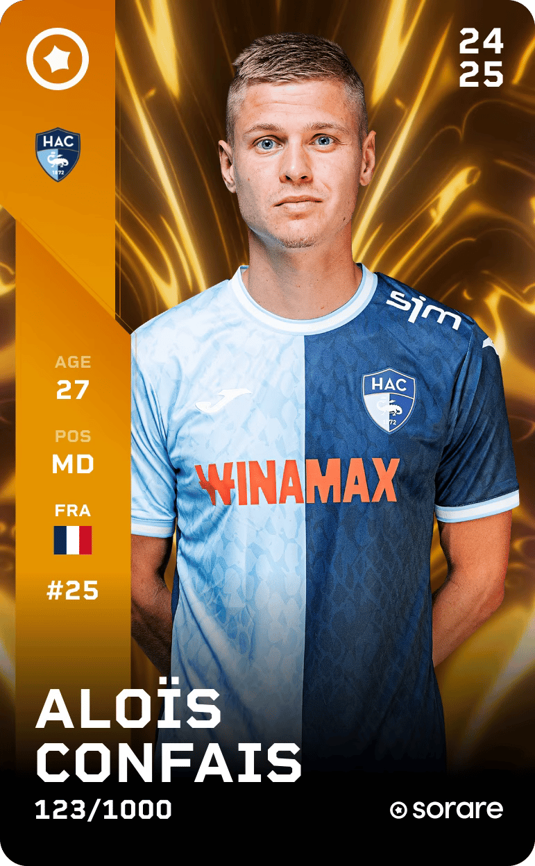 Aloïs Confais 2024-25 • Limited 123/1000