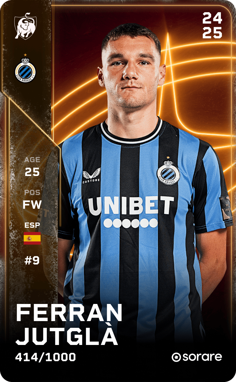 Ferran Jutglà 2024-25 • Limited 414/1000