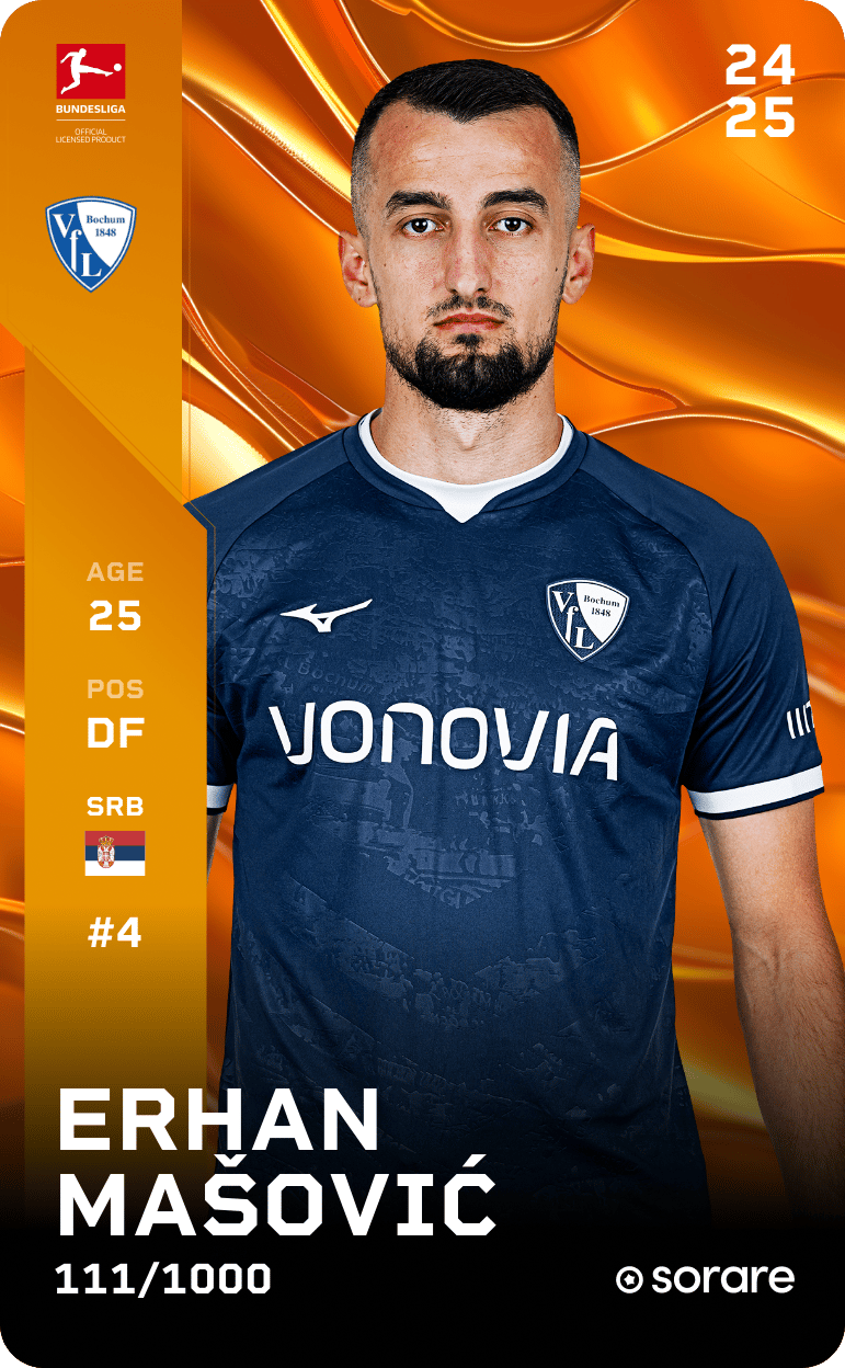 Erhan Mašović 2024-25 • Limited 111/1000