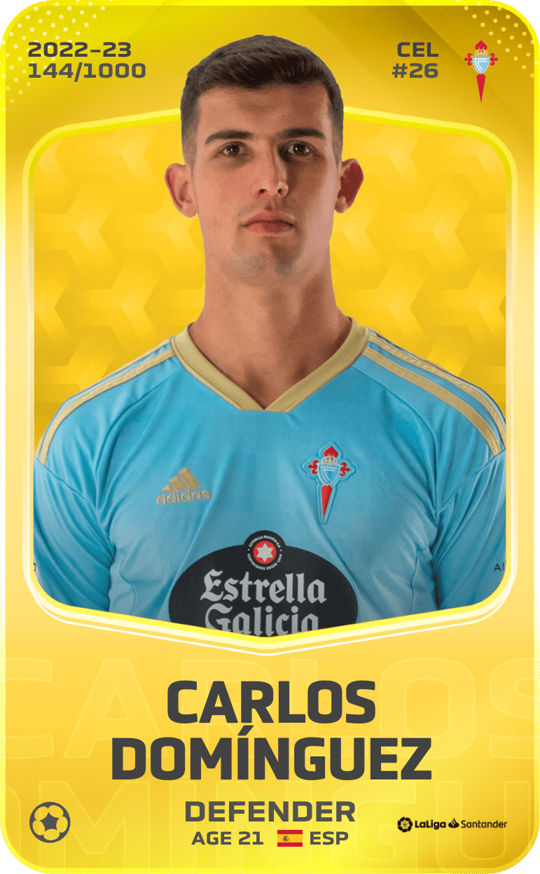 Carlos Domínguez 2022-23 • Limited 144/1000