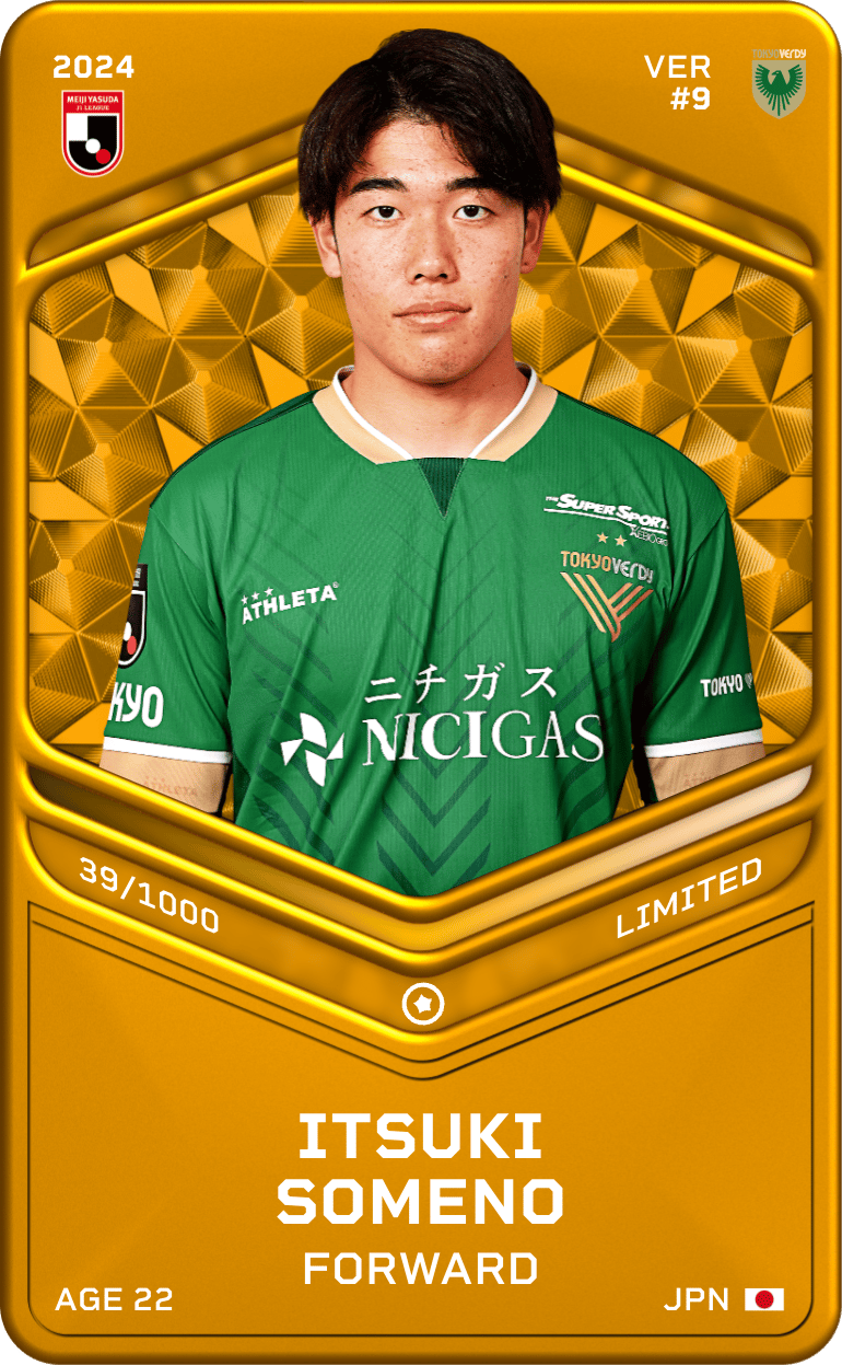 Itsuki Someno 2024-25 • Limited 39/1000