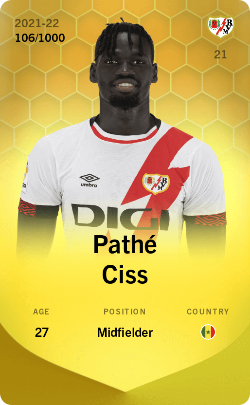Pathé Ciss 2021-22 • Limited 106/1000