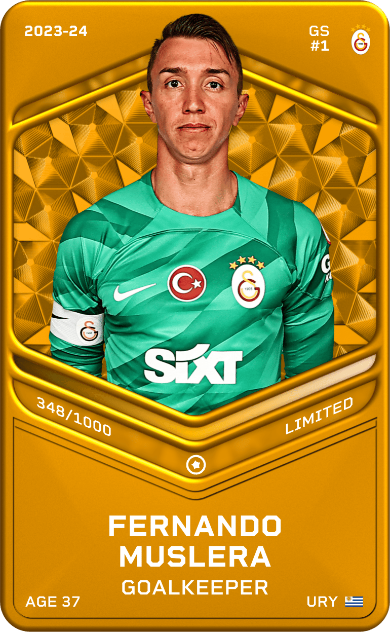 Fernando Muslera 2023-24 • Limited 348/1000