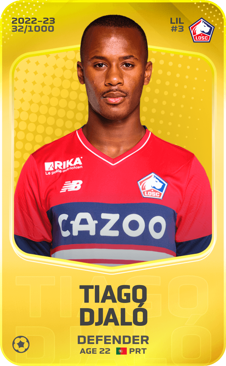 Tiago Djaló 2022-23 • Limited 32/1000