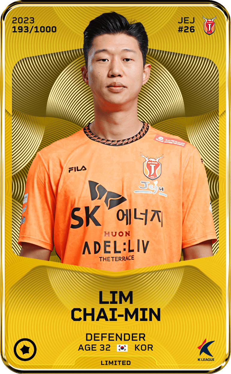 Lim Chai-Min  2023-24 • Limited 193/1000