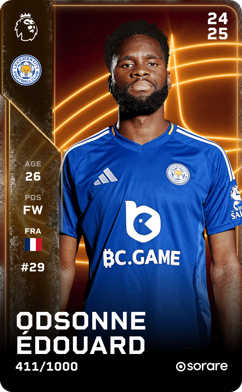 Odsonne Edouard 2024-25 • Limited 411/1000